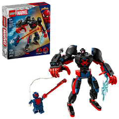 Lego Marvel Miles Morales Mech Vs Spiderman