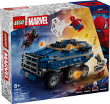 Lego Marvel Spider-Man Prison Transport Chase Building Set