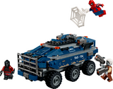 Lego Marvel Spider-Man Prison Transport Chase Building Set