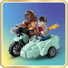 Lego Harry Potter Privet Drive Escape with Hagrid & Harry Motorcycle Building Set for Kids