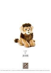 Natgeo Plush Premium Lion 10 Inch