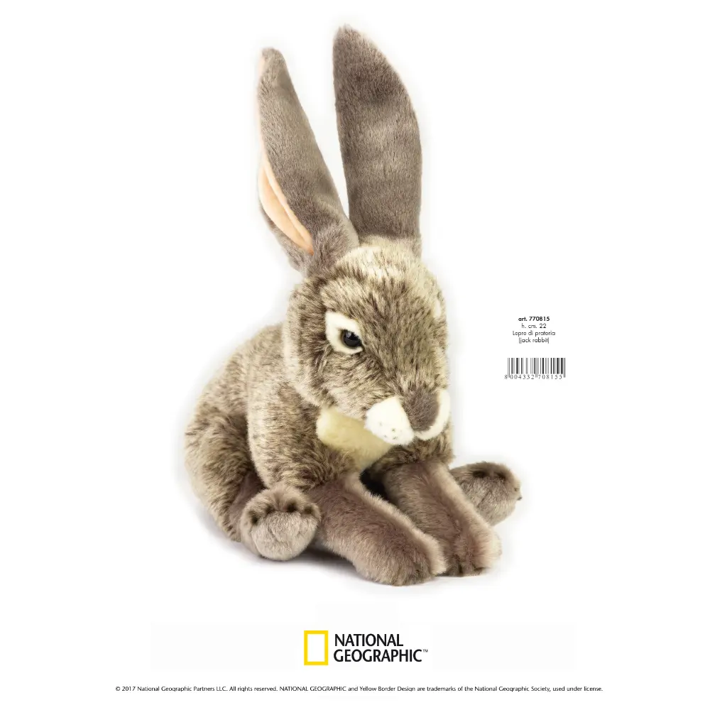 أرنب بري قطيفة National Geographic - ١٠ بوصات