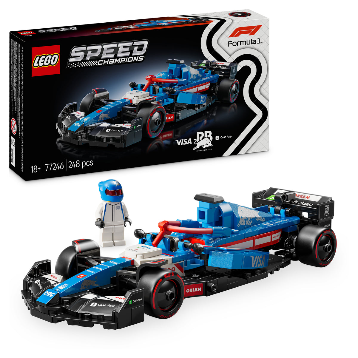 Lego Speed Champions RB VCARB 01 F1 Collectible Model Building Set