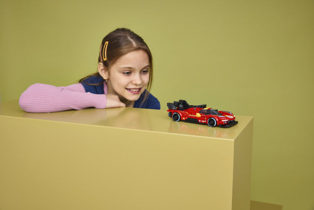 Lego Speed Champions Ferrari ٤٩٩P Race سيارة ٧٧٢٦١ مجموعة بناء