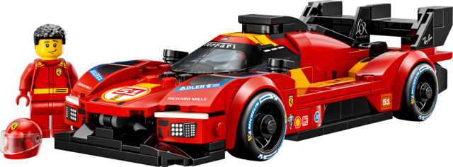 Lego Speed Champions Ferrari ٤٩٩P Race سيارة ٧٧٢٦١ مجموعة بناء