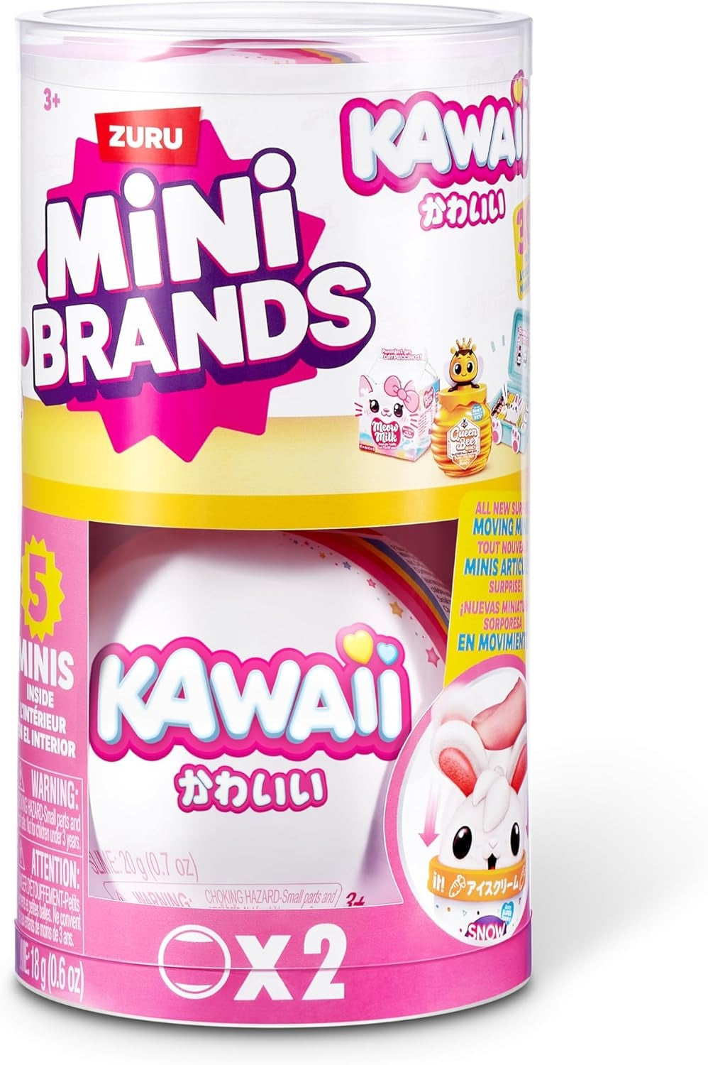 Zuru Mini Brands Kawaii Series 1 Collectible Capsule for Kids Ages 3+