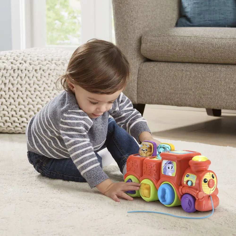 Vtech Pop & Sing Animal Train Battery Operated