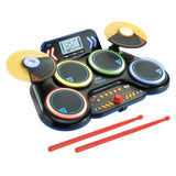VTech Kidi DJ Drums - Electronic Drums with Light Effects and Learning Mode - For Children