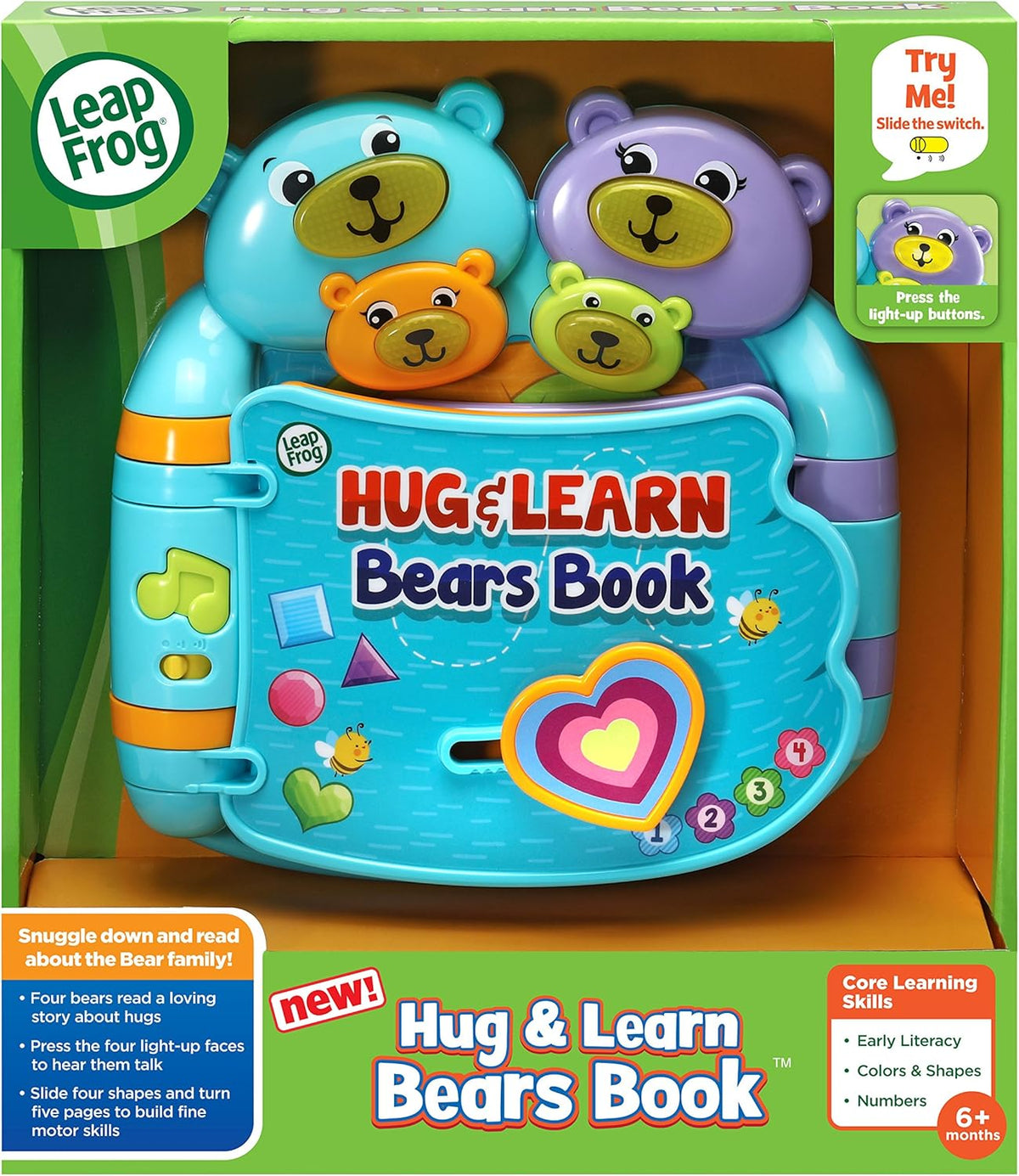 Leapfrog Hug & Learn Bear Book
