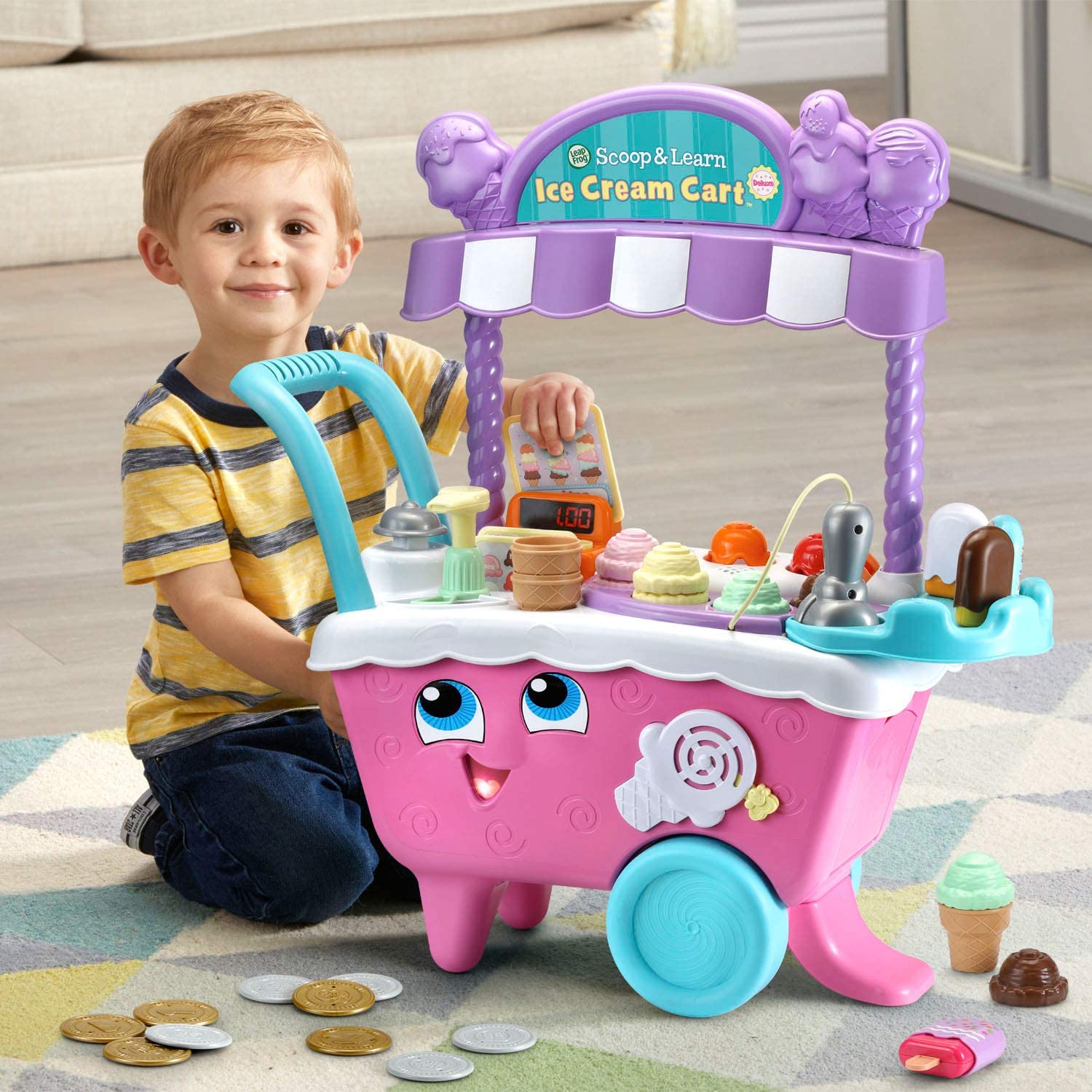 Leapfrog Scoop & Learn Ice Crem Cart B/O