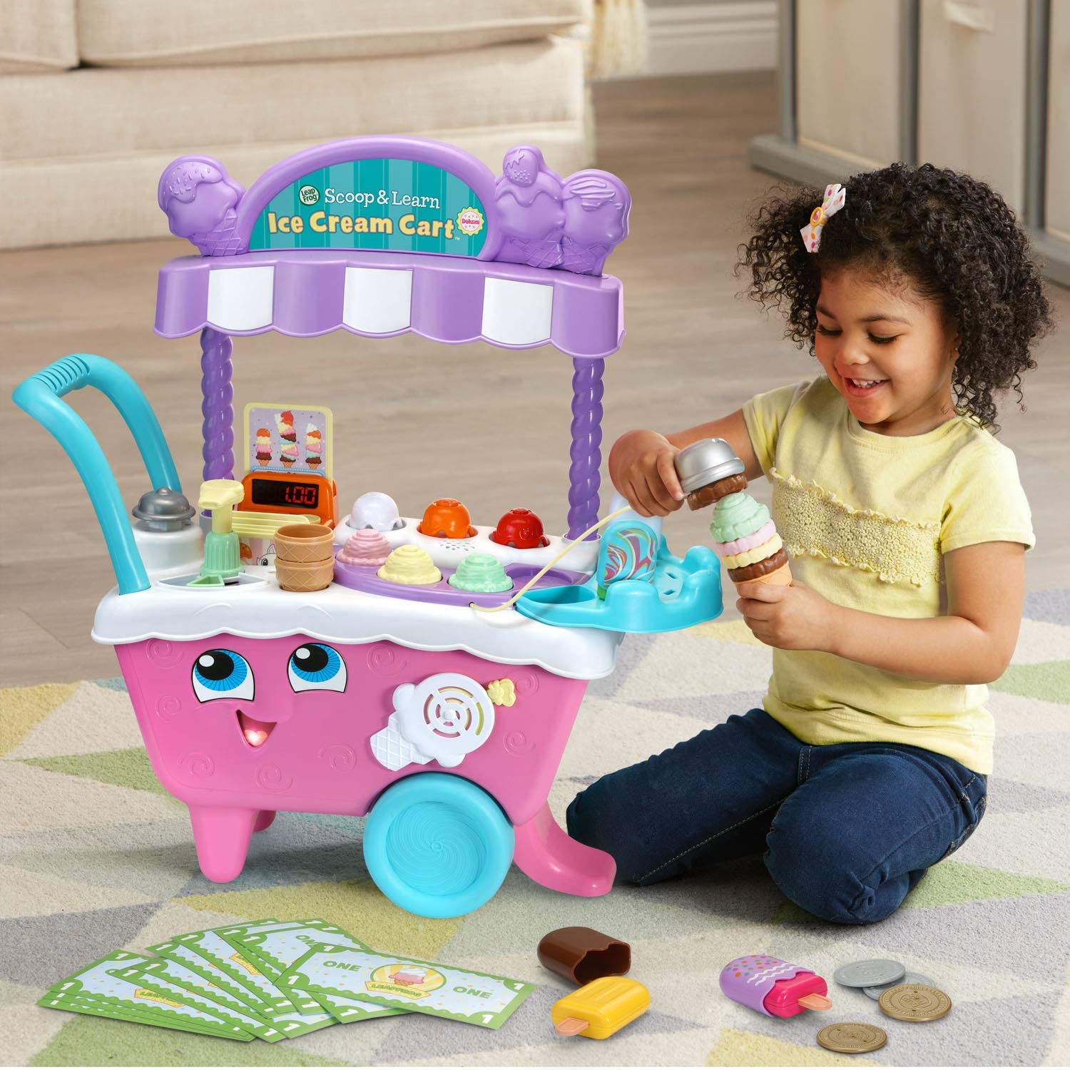 Leapfrog Scoop & Learn Ice Crem Cart B/O
