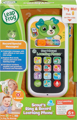 Leapfrog Scouts Ring & Record Phone Battery Operated for Kids