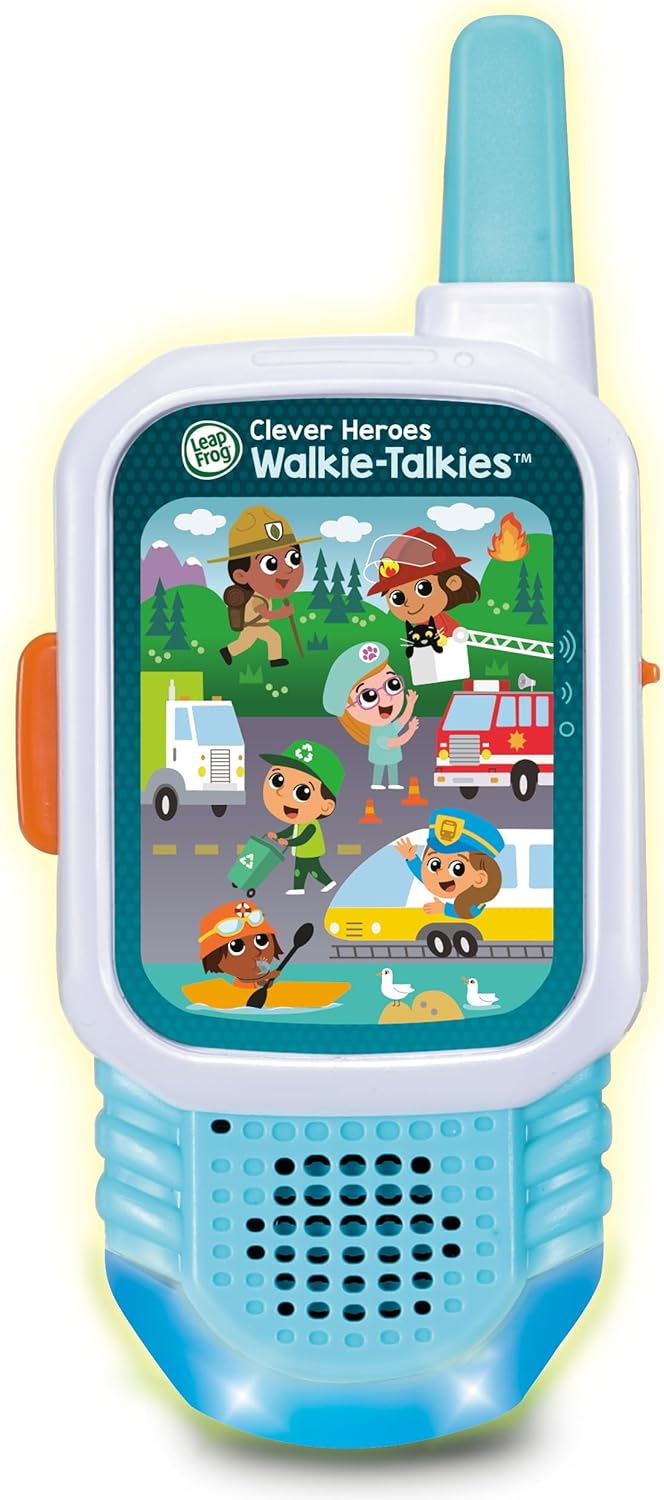 LeapFrog Clever Heroes Walkie-Talkies Interactive Toddler Toy