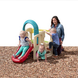 Step2 Panda Climber - Kids Playset with Slide, Tunnel, and Crawl Features
