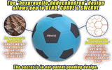 Kickerball أزرق Curve & Swerve Soccer كرة Size ٤ Trick Shot Training Football for Kids & Adults