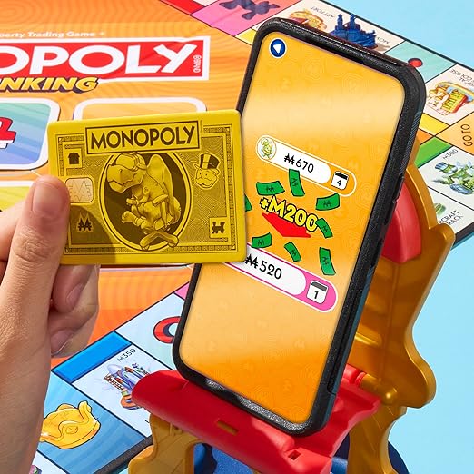 Hasbro Monopoly App Banking Family Board Game