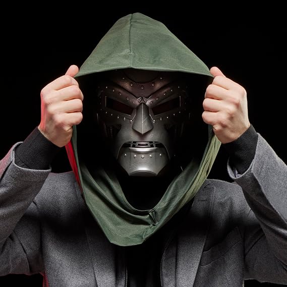 Marvel Legends Doctor Doom Roleplay Helmet with Fabric Hood