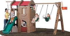 Step 2 Adventure Lodge Play Center With Glider