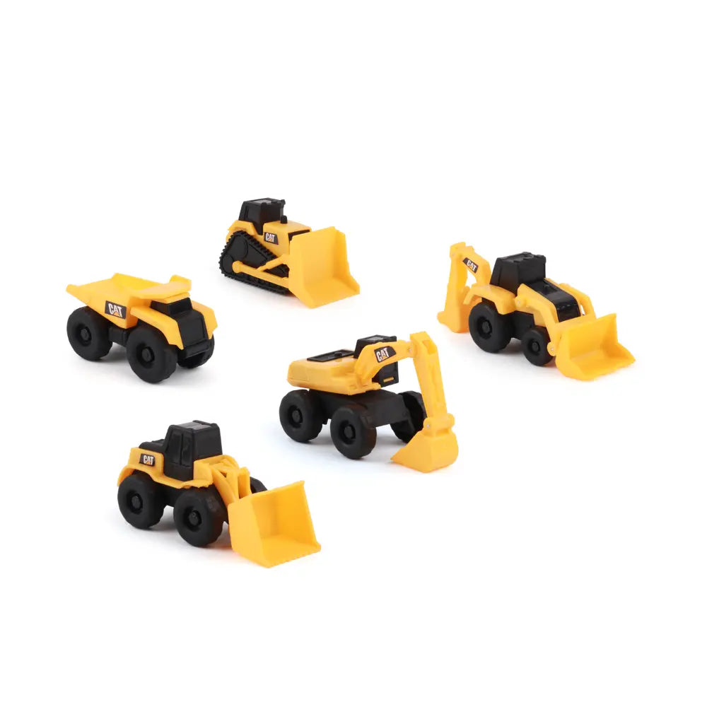 Cat Mini Machines Free Wheel Value 3 Inches 5Pack