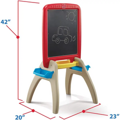 Step2 All Around Easel For Two Red