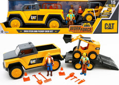 CAT Workforce Skid Steer & Pickup Playset for Kids