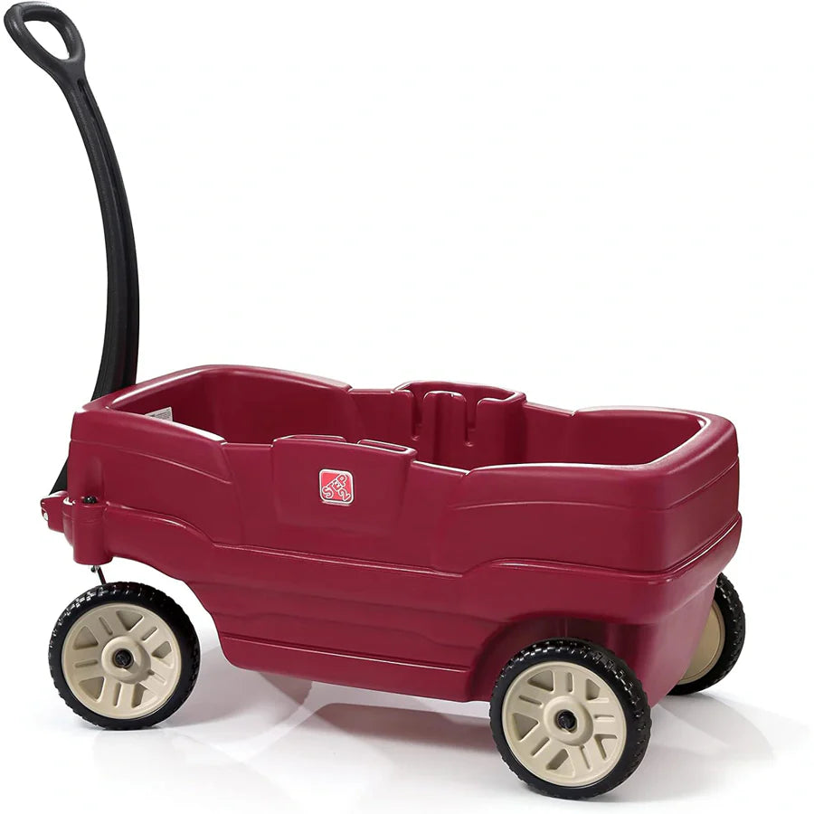 Neighborhood Wagon Ride & Pull Wagon Sturdy Outdoor Toy for Kids