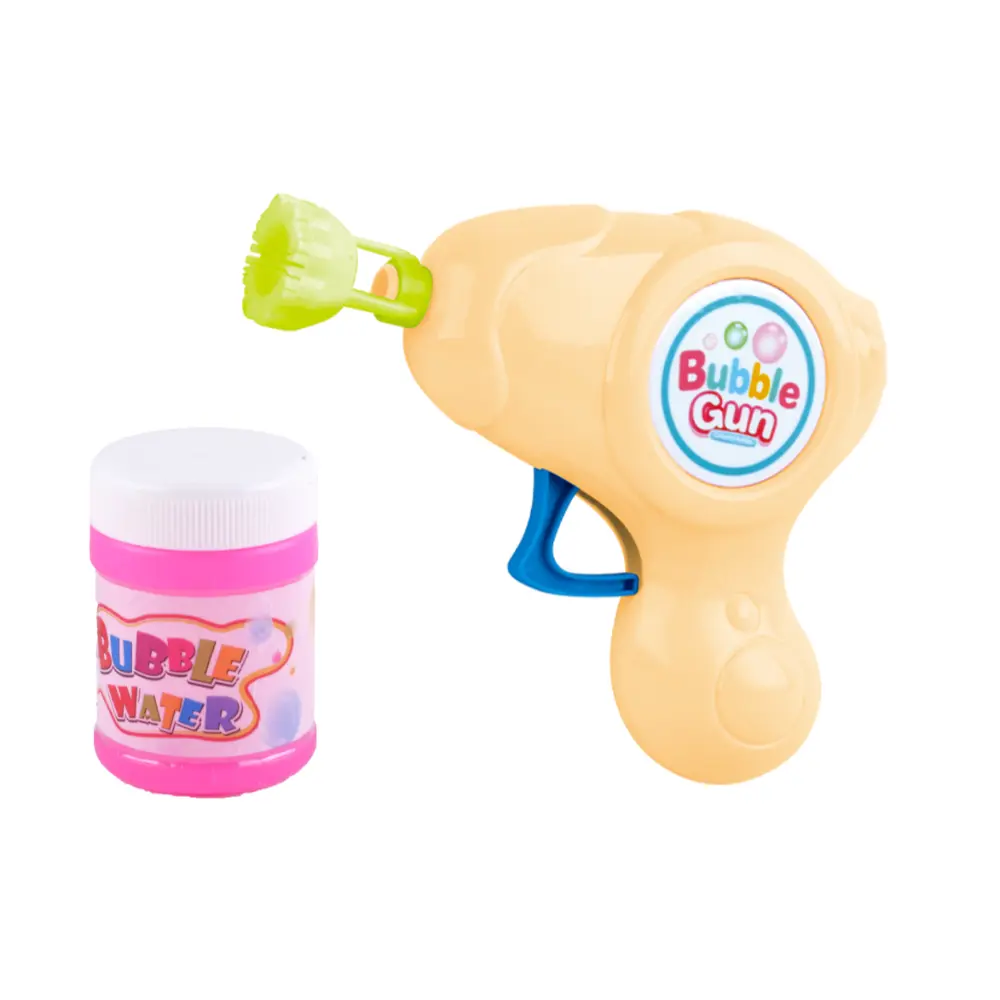 Power Joy Bubble Friction Mini Gun Asst
