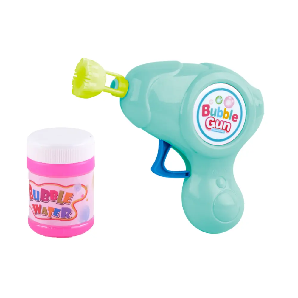 Power Joy Bubble Friction Mini Gun Asst