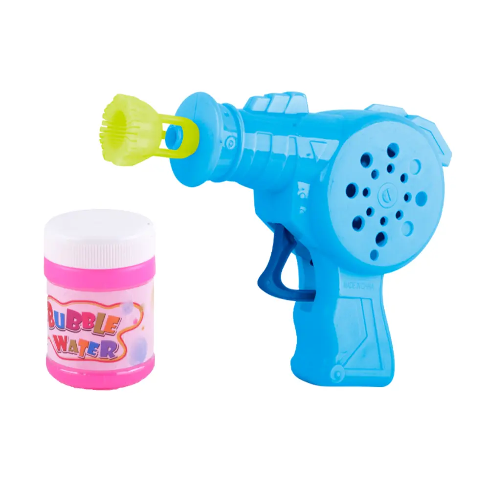 Power Joy Bubble Friction Mini Gun Asst