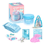 Gui Gui Hello Kitty & Friends Surprise سلايم Single Pack for Kids, متنوع - تباع بالقطعة (Random Selection)