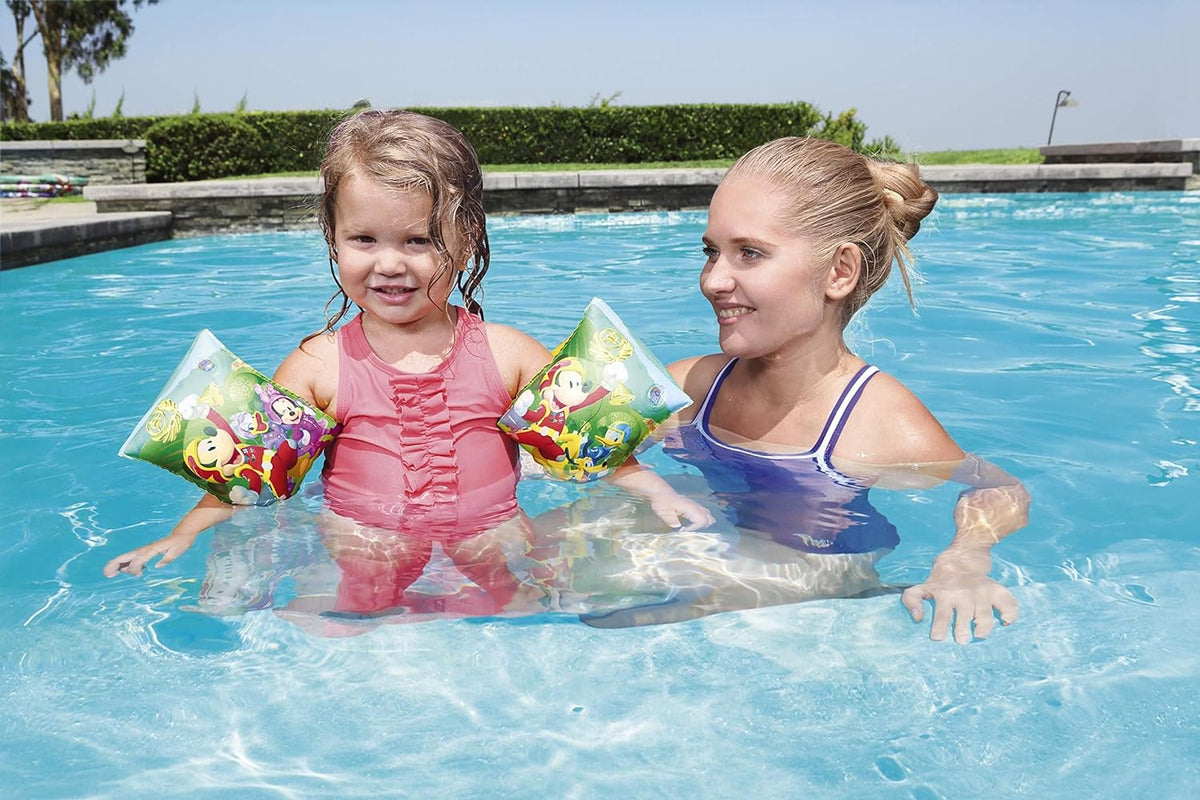 Bestway Mickey Mouse Clubhouse Kids Inflatable Swimming Armbands  - Assorted Designs