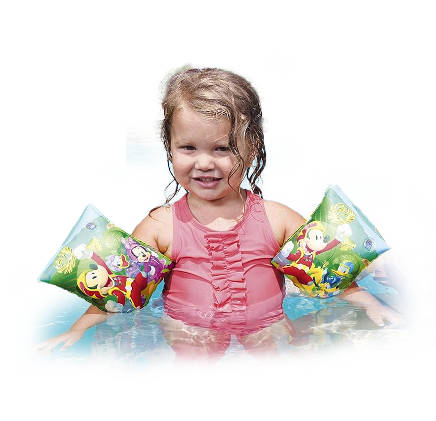 Bestway Mickey Mouse Clubhouse Kids Inflatable Swimming Armbands  - Assorted Designs