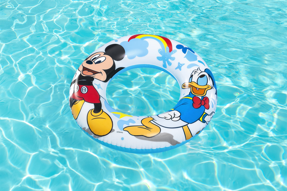 Bestway Mickey Mouse Clubhouse Inflatable Swim Ring for Kids