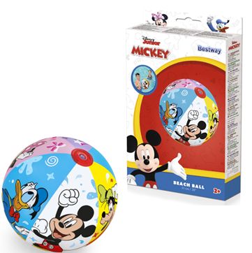 Bestway Disney Junior Mickey & Friends Inflatable Beach Ball for Kids