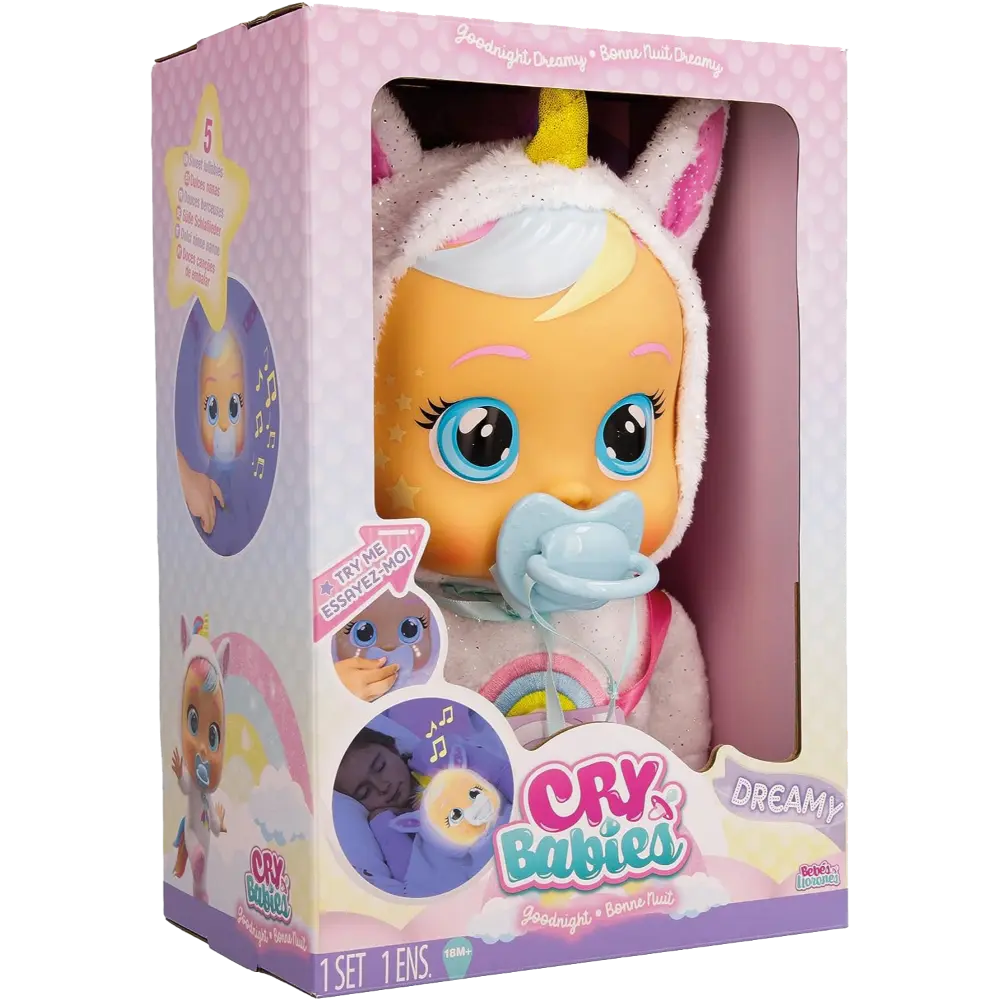 Cry Babies Goodnight Dreamy Doll Toys