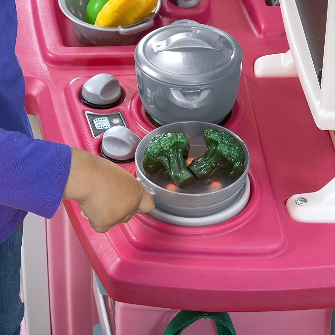 Step2 Great Gourmet Kitchen with Stovetop & Sink - Playset for Kids
