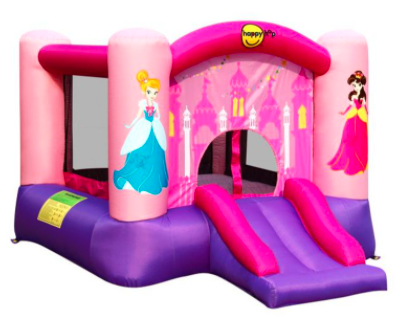 Happyhop Princess Slide & Hop Bounce 300x225x175cm