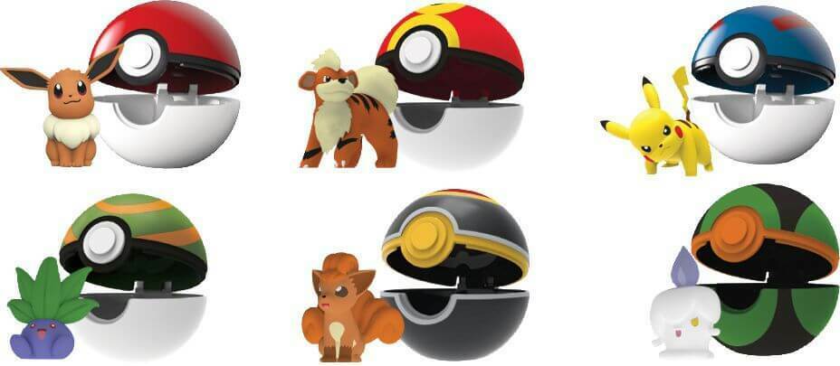 Pokemon Clip N Go Assortment Action Figures 1-piece