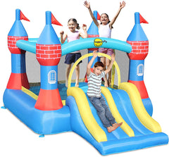 Happyhop Castle Bouncer With Double Slide