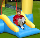 Happy Bouncy Castle with Slide 253x200x160cm