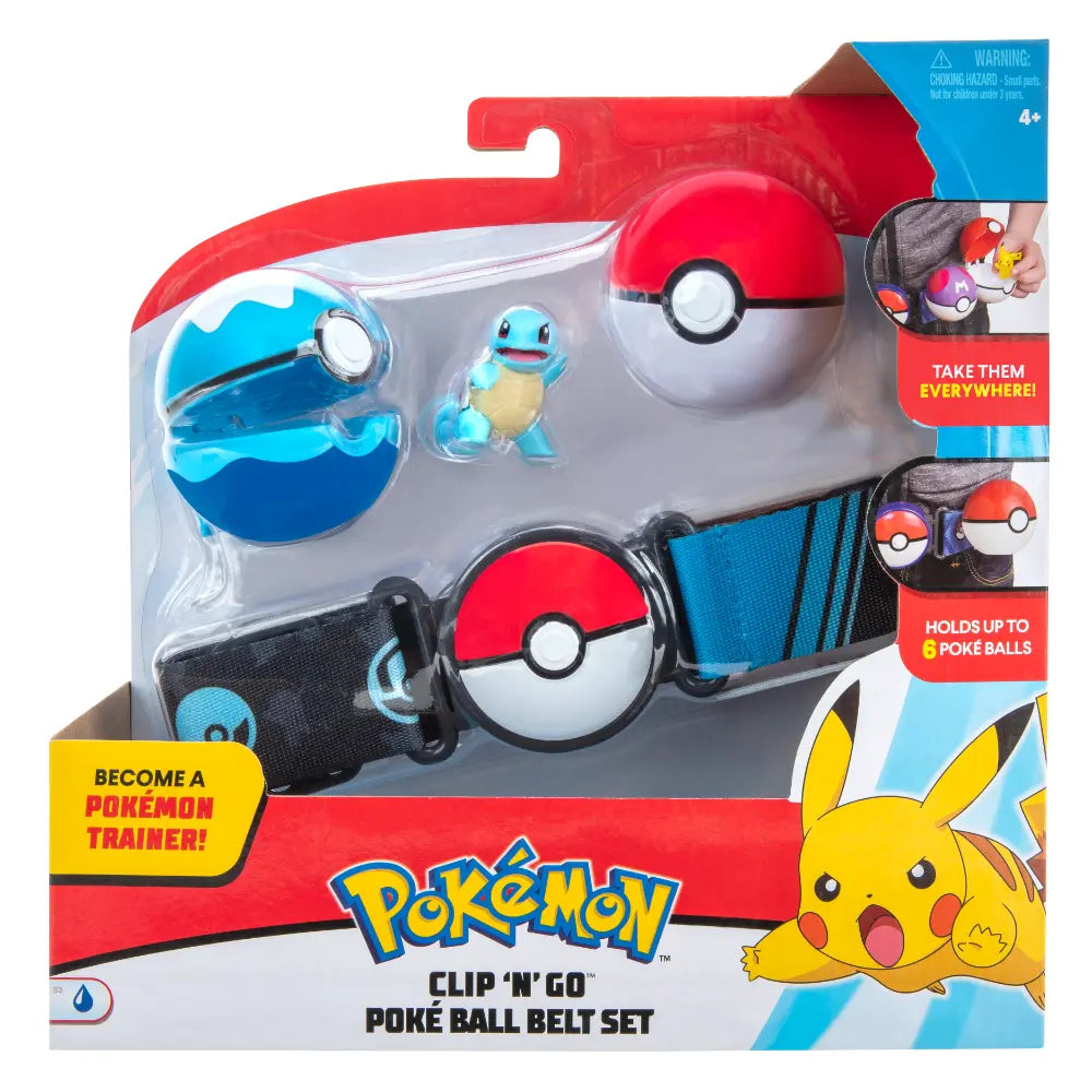 Pokemon Clip N Go Poke Ball Belt Assorted