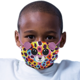 TY Giselle Leopard Reusable Washable Mask - Multicolor