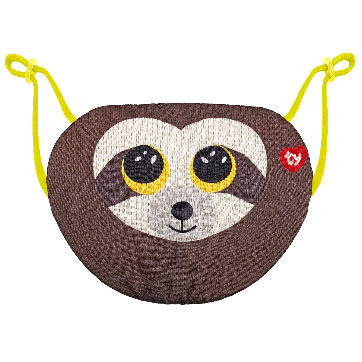 TY Dangler Sloth Reusable Washable Mask - Brown