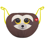 TY Dangler Sloth Reusable Washable Mask - Brown