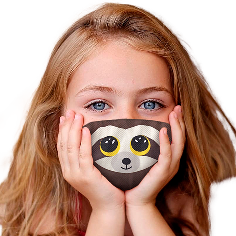 TY Dangler Sloth Reusable Washable Mask - Brown