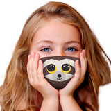 TY Dangler Sloth Reusable Washable Mask - Brown