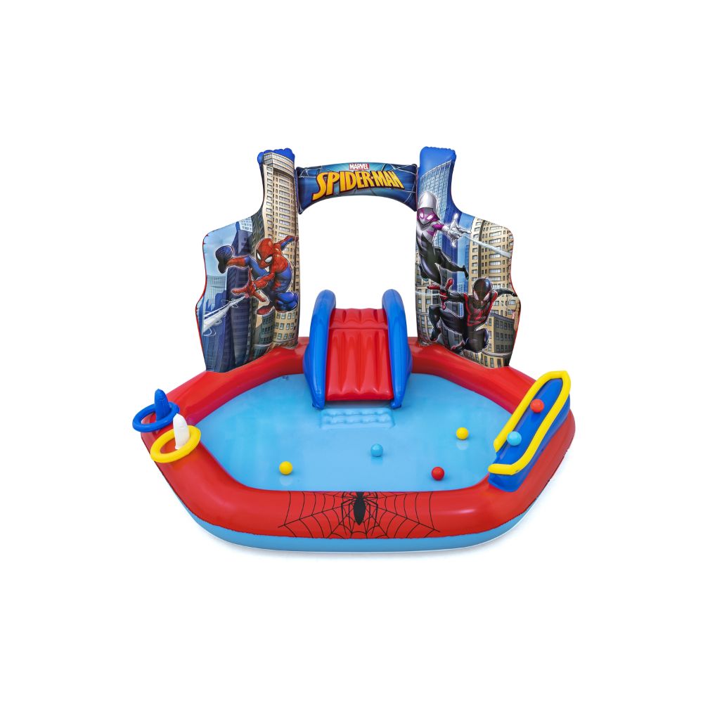 Spiderman Inflatable Play Center 2.11 m x 2.06 m x 1.27 m