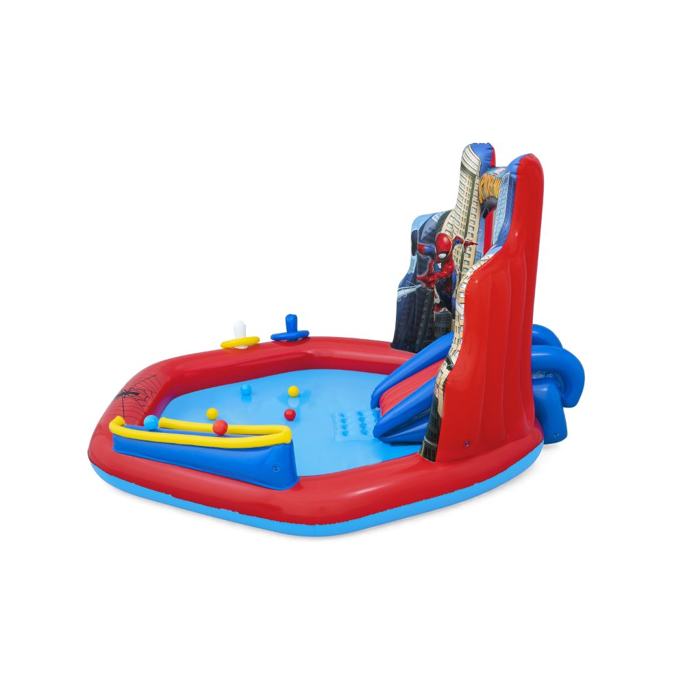 Spiderman Inflatable Play Center 2.11 m x 2.06 m x 1.27 m