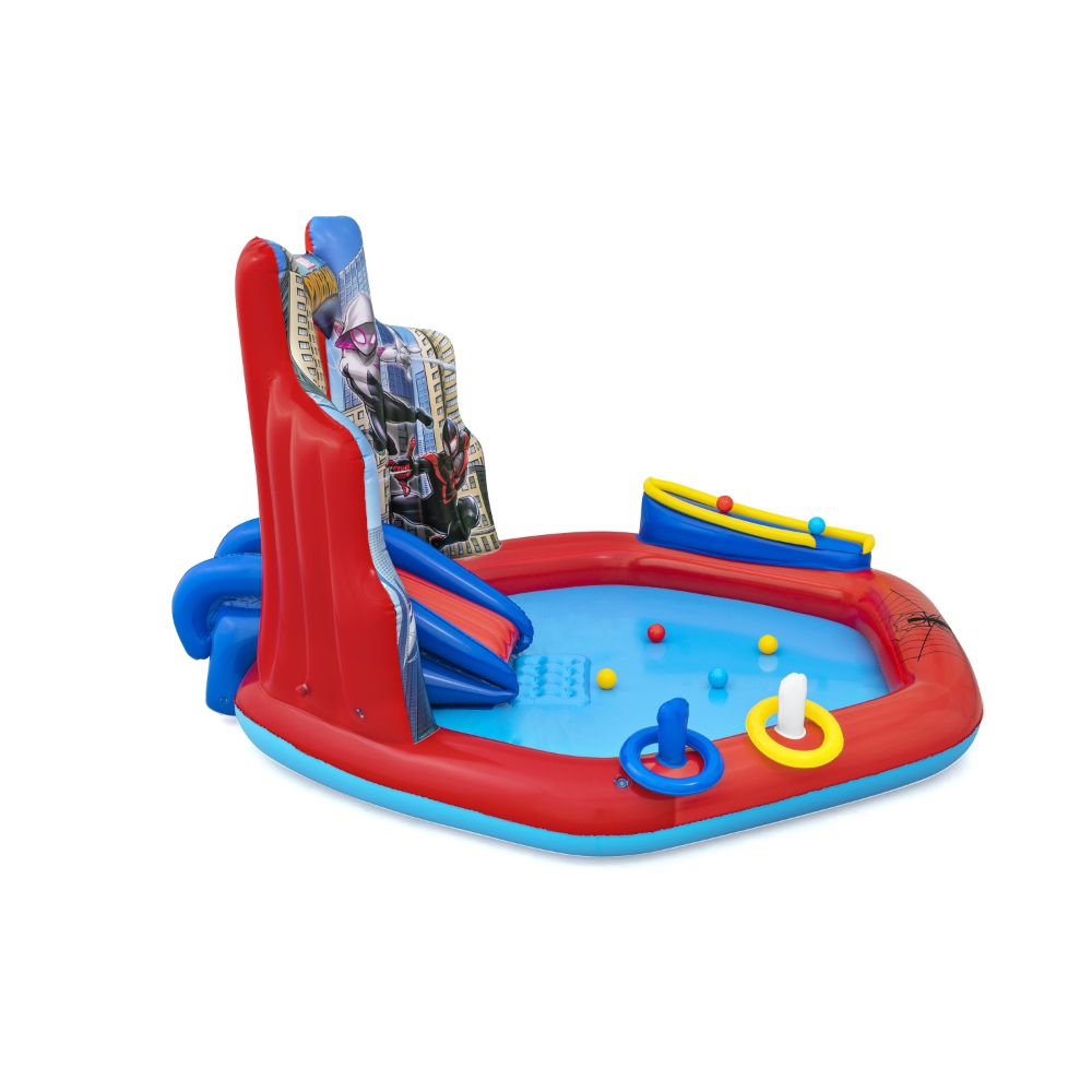 Spiderman Inflatable Play Center 2.11 m x 2.06 m x 1.27 m
