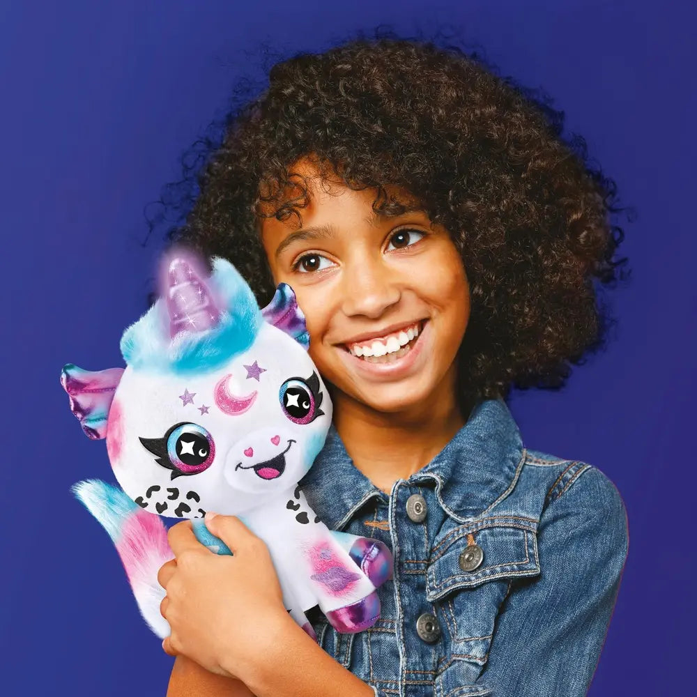 Airbrush Plush - Cosmic Unicorn Battery Operated